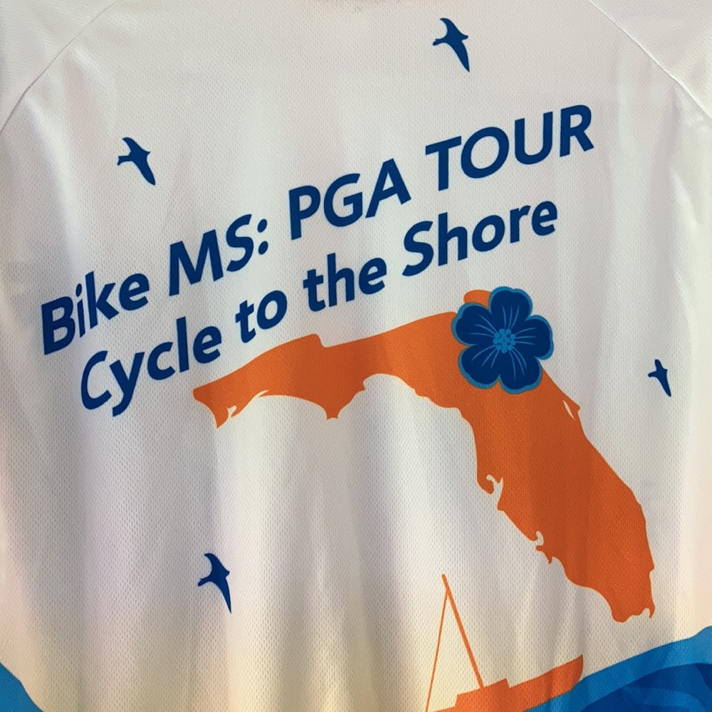 NWOT Bike PGA Jersey Size XL Bike to Cure MS - Picture 4 of 6